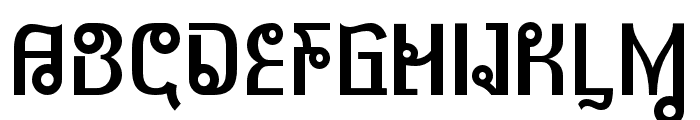 NakhonKanlaya-Regular Font UPPERCASE