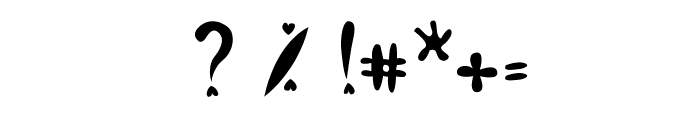 Naku Regular Font OTHER CHARS