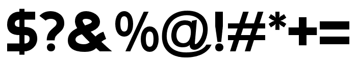 Namata-ExtraBold Font OTHER CHARS