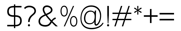 Namata-Regular Font OTHER CHARS