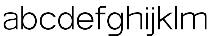 Namata-Regular Font LOWERCASE