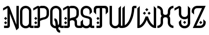 Namhala Font UPPERCASE