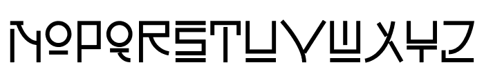 Namra Korean Font LOWERCASE