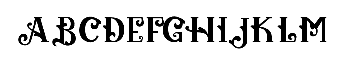 Nangka Asak Regular Font UPPERCASE