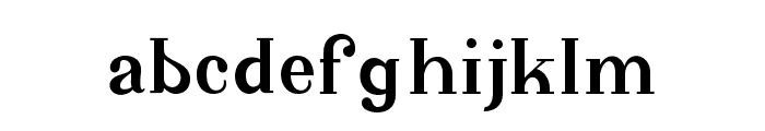 Nangka Asak Regular Font LOWERCASE