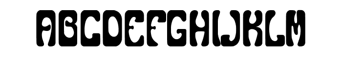 Nanncie Font UPPERCASE