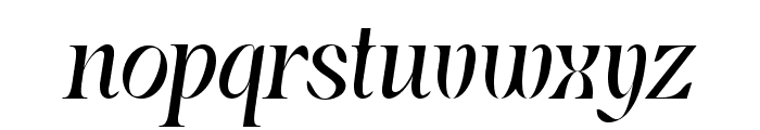 Naomi Italic Font LOWERCASE