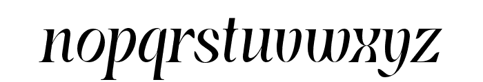 NaomiItalic Font LOWERCASE