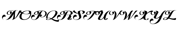 Naomy Font UPPERCASE