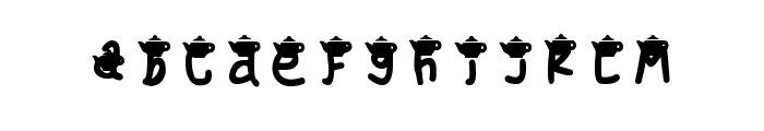 Napkin Regular Font LOWERCASE