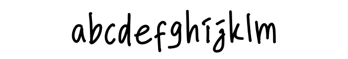 Naragama Font LOWERCASE