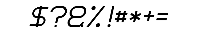 Narcissus Italic Font OTHER CHARS
