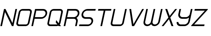 Narcissus Italic Font UPPERCASE
