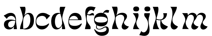 Narlesh Plasttic Font LOWERCASE