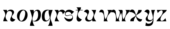 Narlesh Plasttic Font LOWERCASE