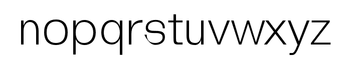 Nascal regular Font LOWERCASE