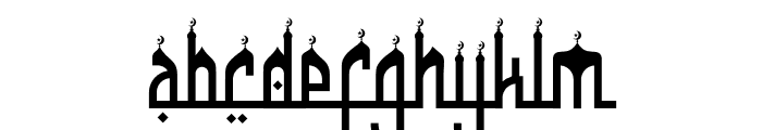 Nashir Nectar One Font LOWERCASE