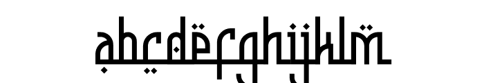 Nashir Nectar Font LOWERCASE