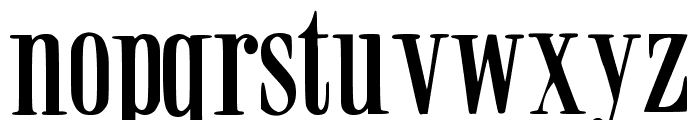 Nashville Regular Font LOWERCASE