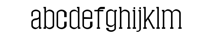 Nasya-Light Font LOWERCASE
