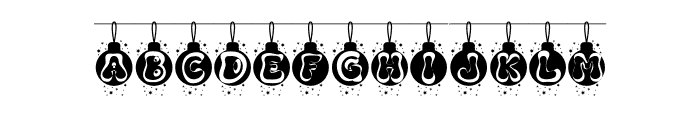 Natale-Decorative Font LOWERCASE