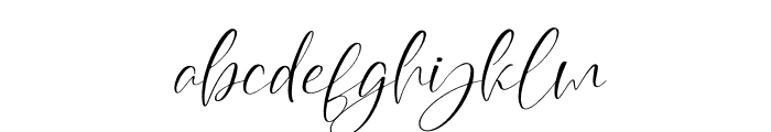 Natalia Dahlia Italic Font LOWERCASE