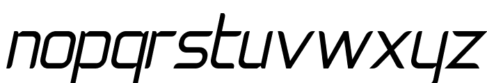 Natalisa Regular Italic Font LOWERCASE