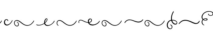 NatashabelaSwash Font LOWERCASE