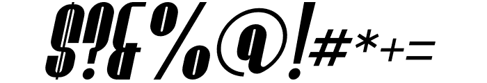 Nathouse Italic Font OTHER CHARS