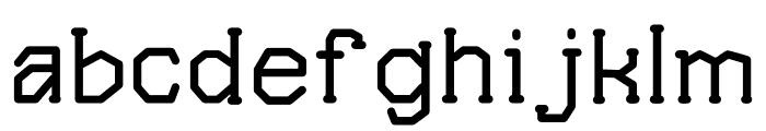 Nathrach Font LOWERCASE