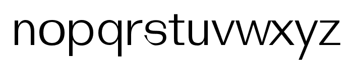 Natic regular Font LOWERCASE