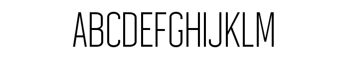 Natish regular Font UPPERCASE