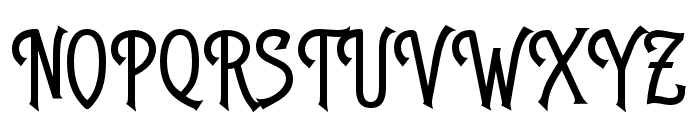 NativeRoast-Regular Font UPPERCASE