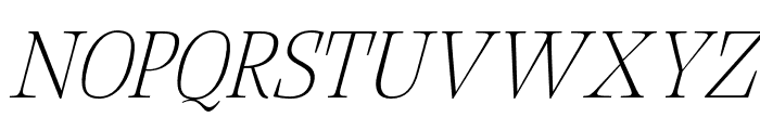 NativeTxt-ThinItalicItalic Font UPPERCASE