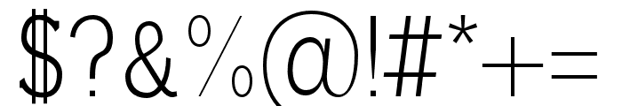 Natory regular Font OTHER CHARS