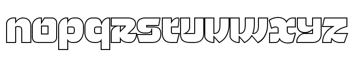 Natsu-Outline Font LOWERCASE