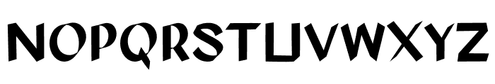Natsu Font UPPERCASE