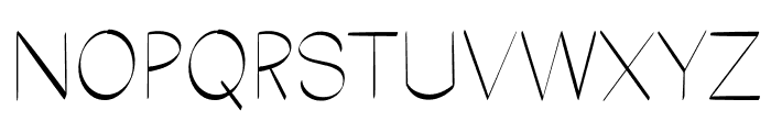 Natsunaka Font UPPERCASE