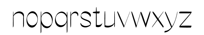 Natsunaka Font LOWERCASE