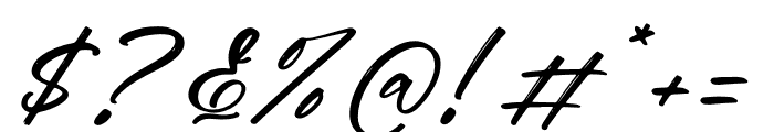 Natthesa Ruthonk Italic Font OTHER CHARS