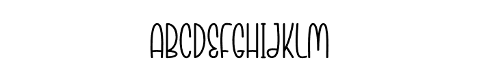 Natural Christmas Font UPPERCASE