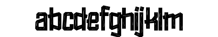 Natural Ebony Regular Font LOWERCASE