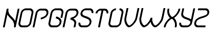 Natural Technologies Italic Font UPPERCASE
