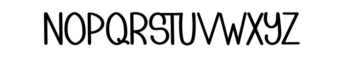 Naturaly Font UPPERCASE