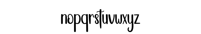 Naturaly Font LOWERCASE