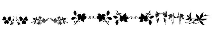 NatureBreath Regular Font LOWERCASE
