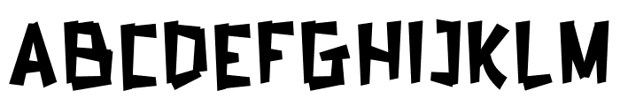 Natured Font UPPERCASE