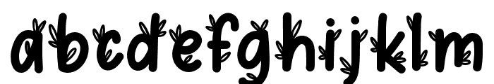 NaturezRegular Font LOWERCASE