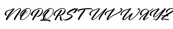 Nautical Prestige Italic Font UPPERCASE