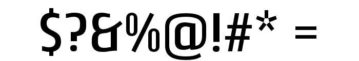 Nautikka DemiBold Font OTHER CHARS